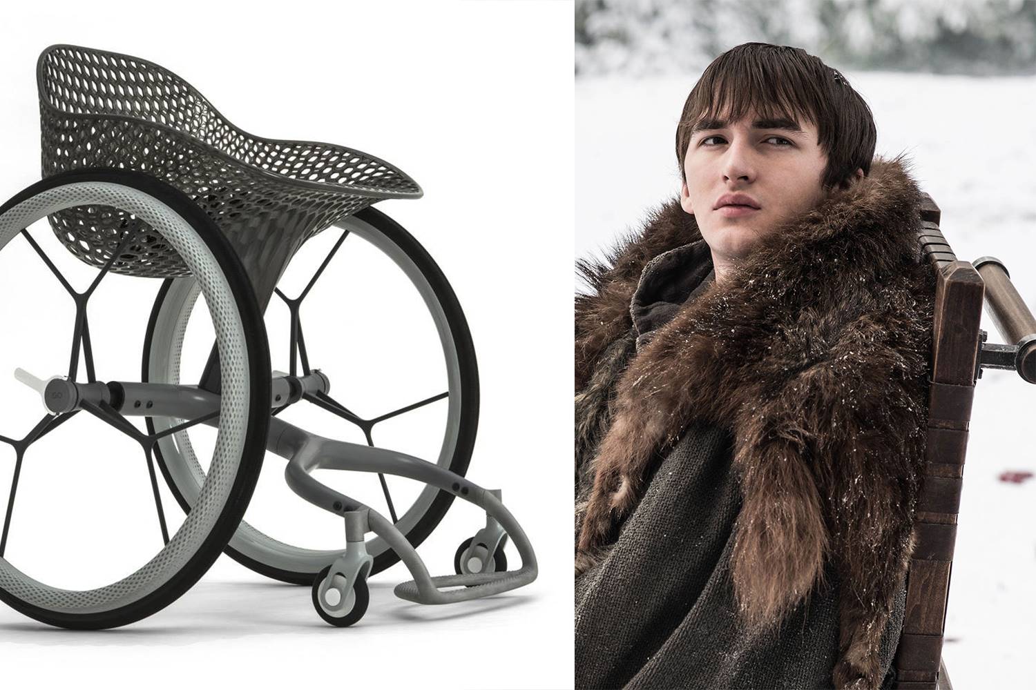 [ ] Bran Starck Juego de Tronos silla Layer. [ ] Bran Stark 